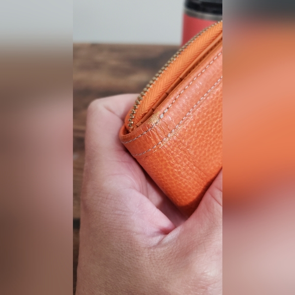 MCM Orange Short Wallet - Picture 8 of 14
